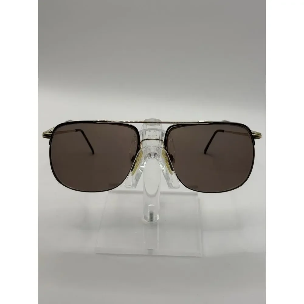 Marchon Autoflex 17 Flexon Havana Metal Eyeglasses Frames 57-17 140